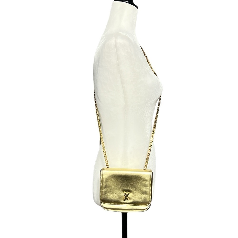 PALOMA PICASSO Goldtone Chain Mini Bag